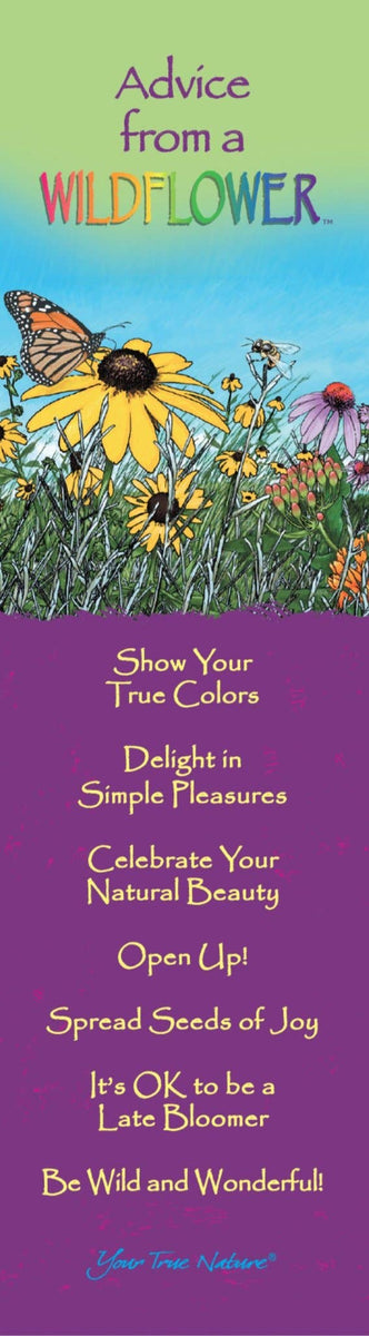 Advice from a Wildflower Laminated Bookmark – Woodford Cedar Run ...