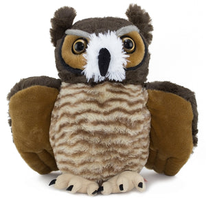 Great Horned Owl Pocket Plush