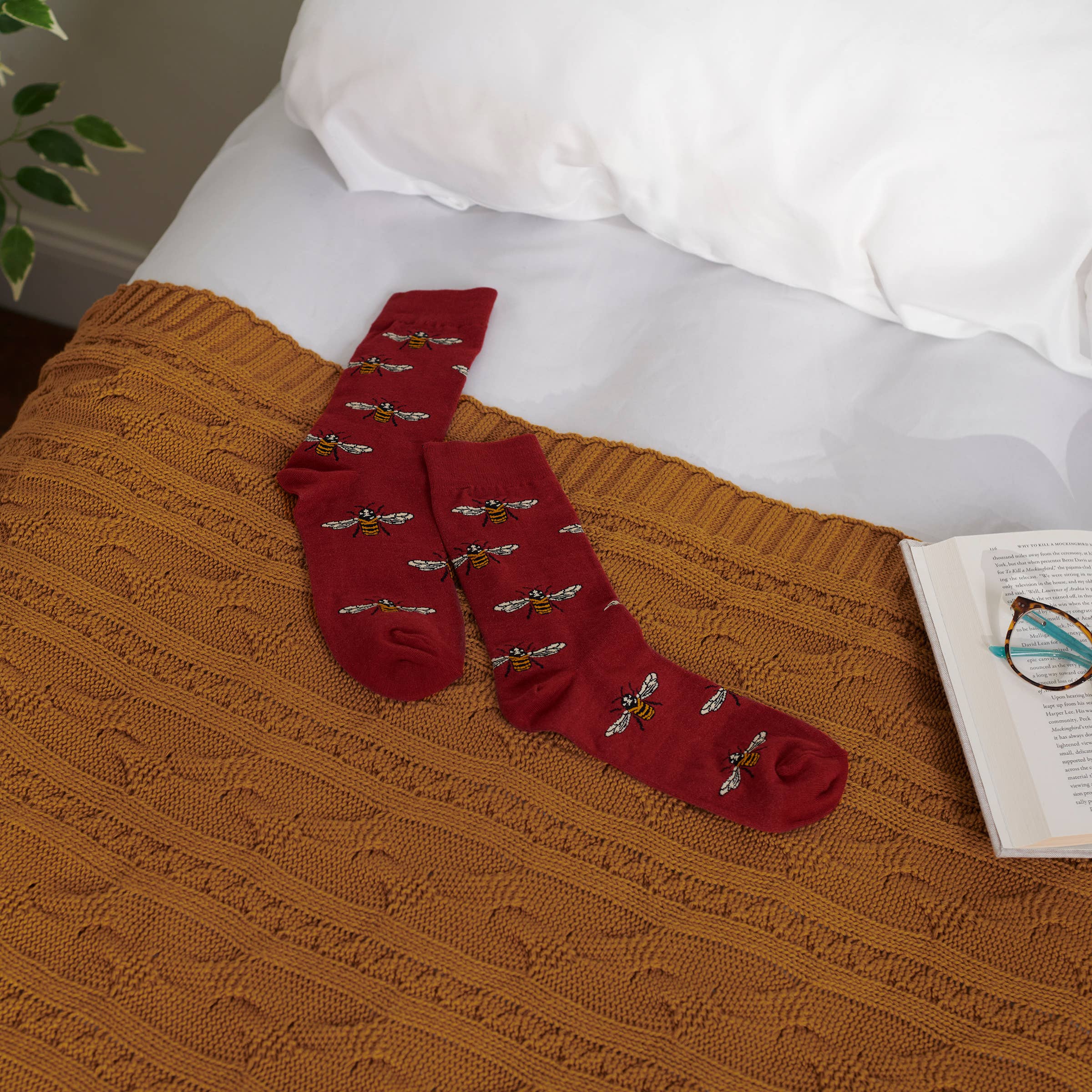Honey Bee Socks