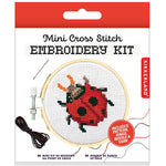 Load image into Gallery viewer, Mini Cross Stitch Embroidery Kit - Ladybug
