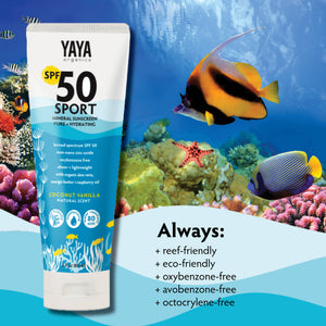 SPORT SPF 50 Pure and Hydrating Mineral Sunscreen