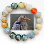 Load image into Gallery viewer, Blue Heron Bracelet
