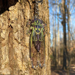Load image into Gallery viewer, Cicada Acrylic Keychain
