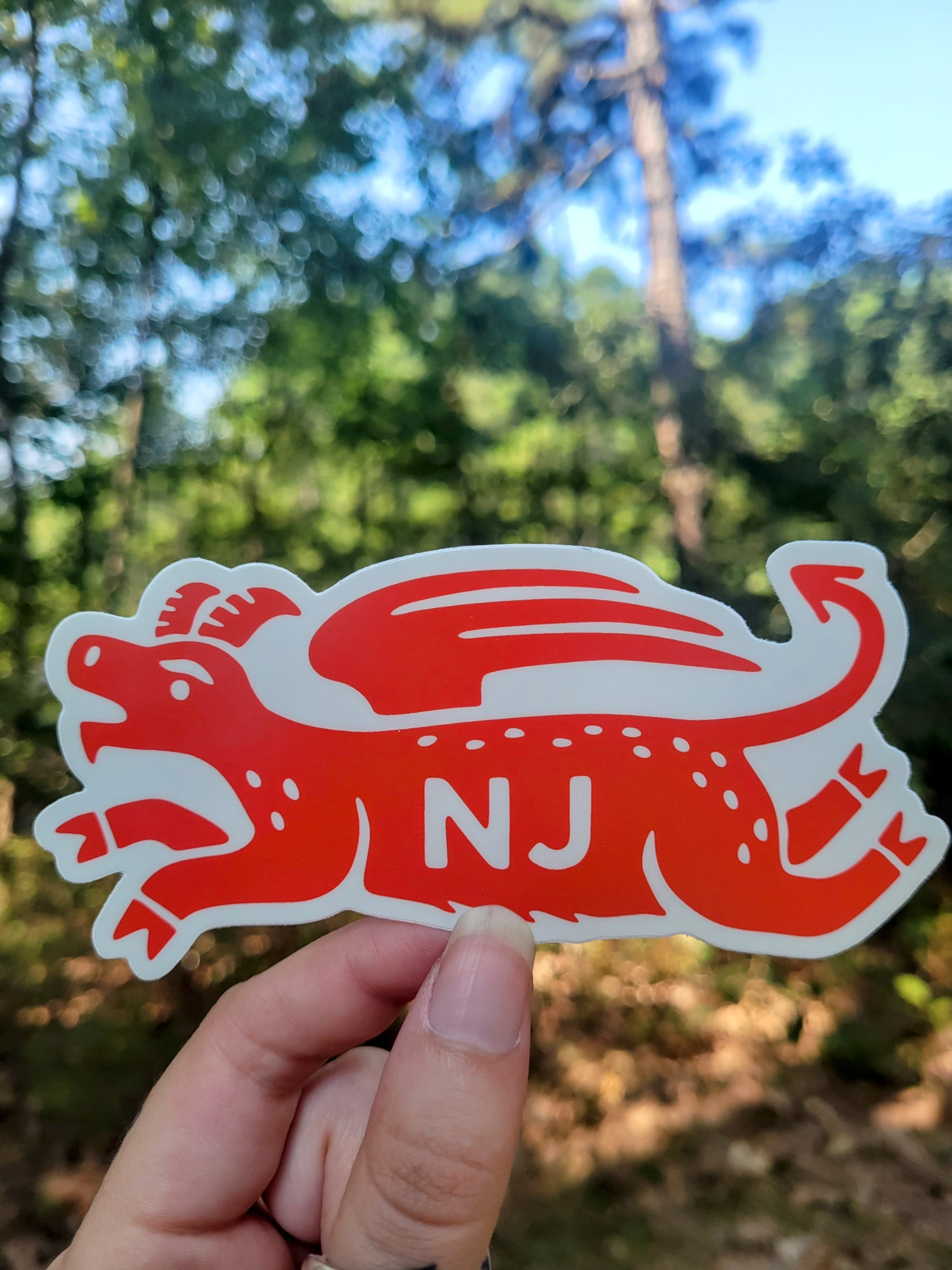 Jersey Devil Flyer Sticker