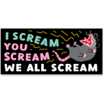 Load image into Gallery viewer, We All Scream Sticker
