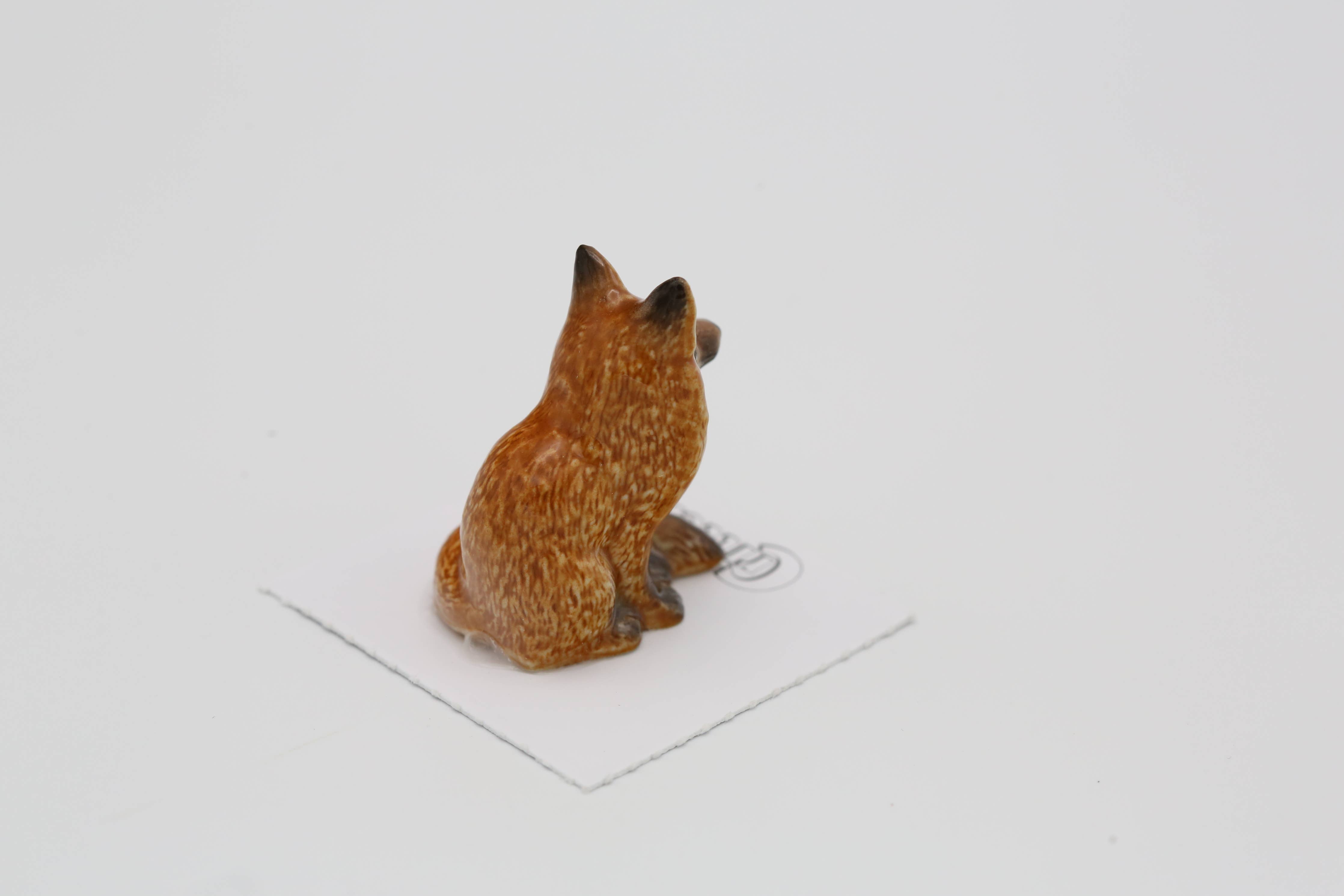 Red Fox Porcelain Miniature