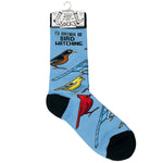 Load image into Gallery viewer, I'd Rather Be Bird Watching Socks
