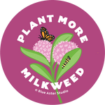 Load image into Gallery viewer, Plant More Milkweed Button
