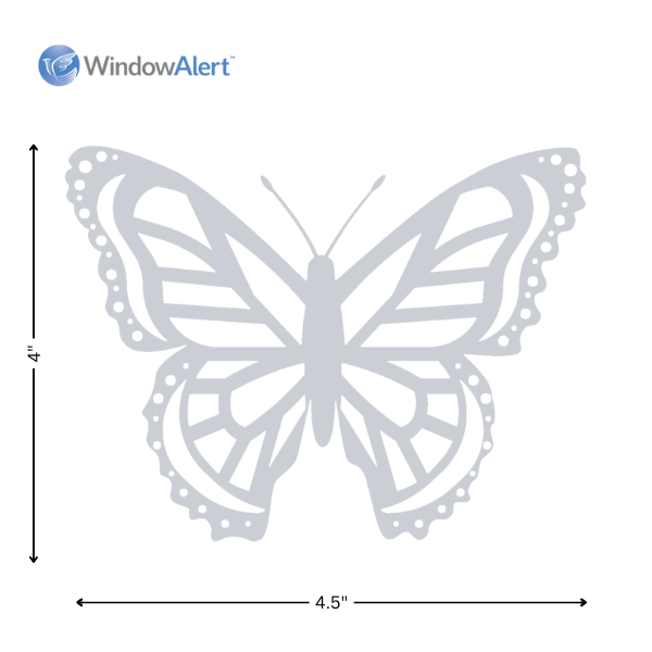 WindowAlert Butterfly Decals