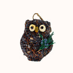 Load image into Gallery viewer, Owl Birdseed Ornament - 3 Pack
