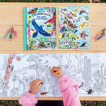 Load image into Gallery viewer, Bugs, Birds &amp; Butterflies Fold-Out Coloring Book
