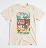 Load image into Gallery viewer, Save a Place for Wildlife Unisex Short Sleeve Tee
