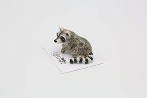 Raccoon Porcelain Miniature