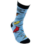 Load image into Gallery viewer, I'd Rather Be Bird Watching Socks
