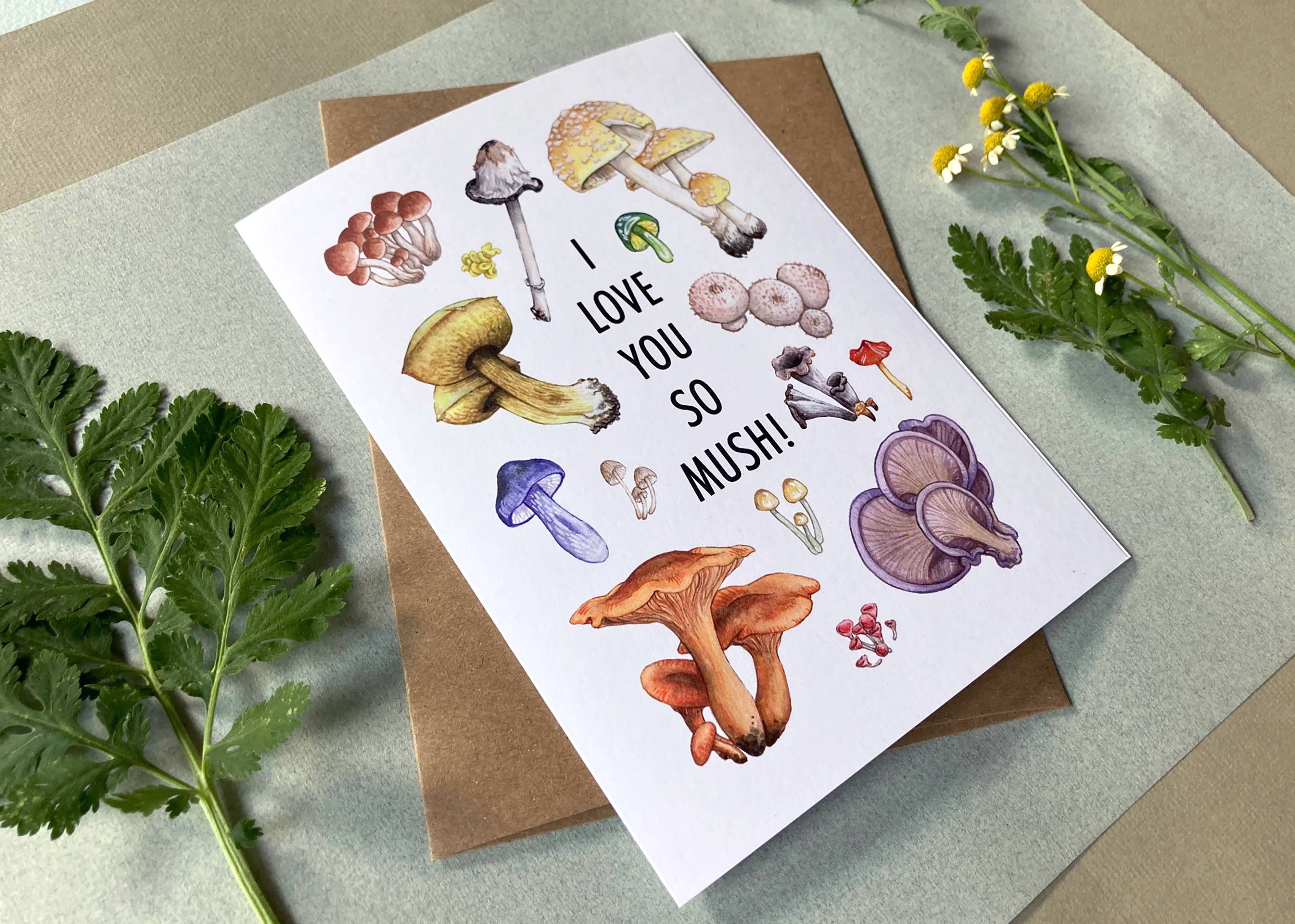 I Love You So Mush Card