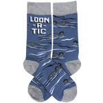 Load image into Gallery viewer, Loon-A-Tic Socks

