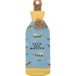 Load image into Gallery viewer, Let&#39;s Get Buzzed Bottle Sock
