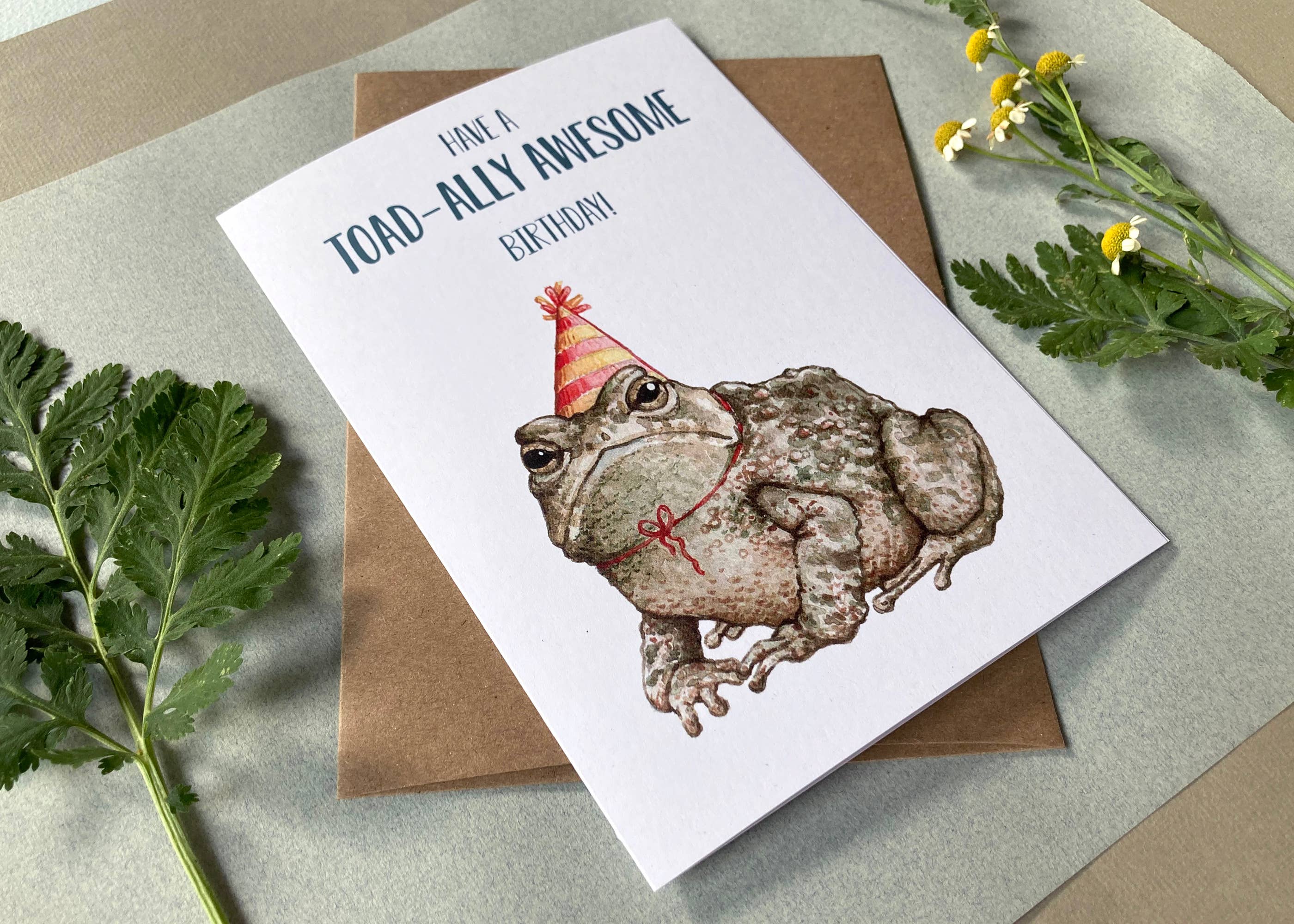 Have A Toad-ally Awesome Birthday! - Birthday Card