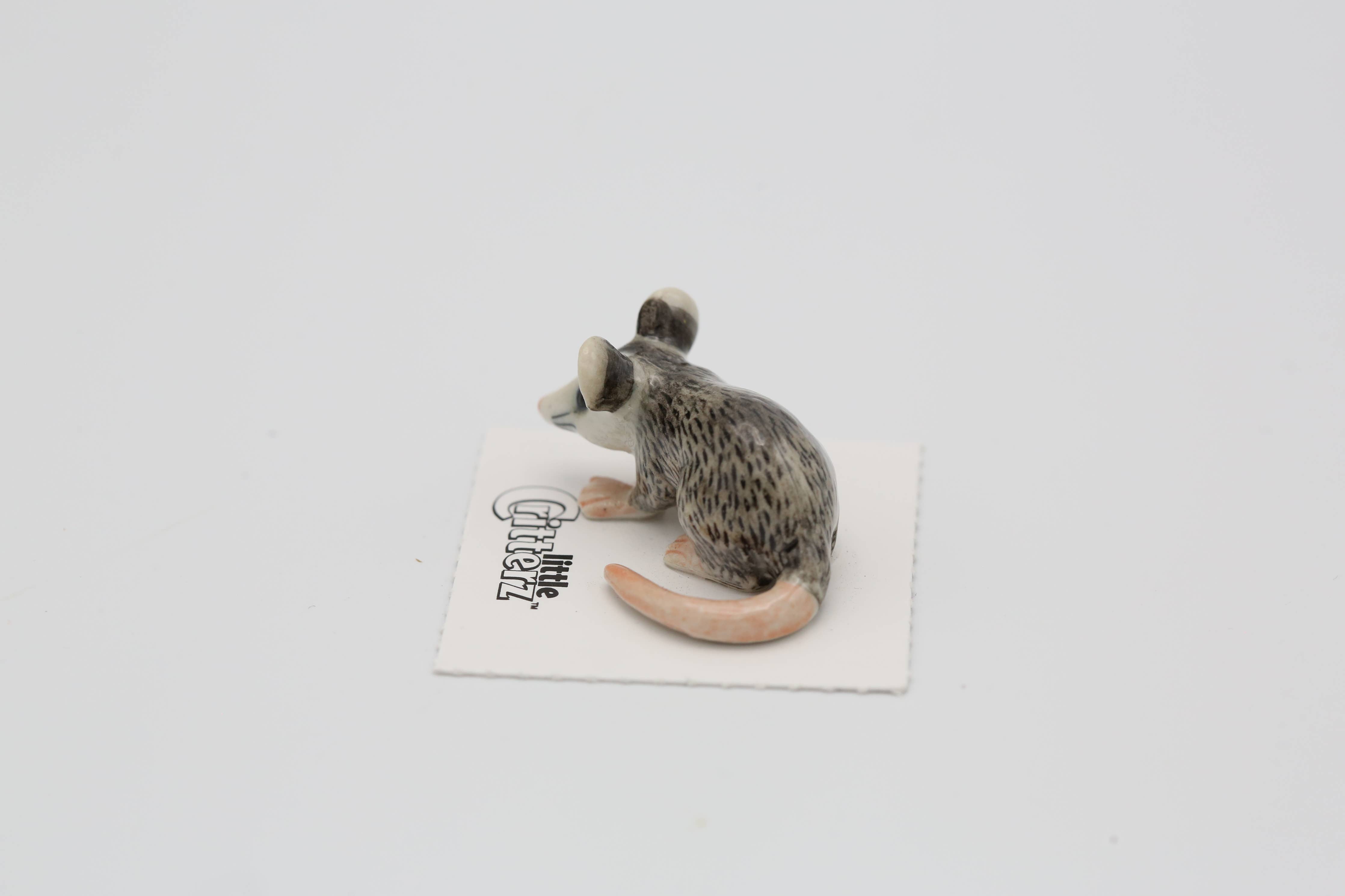 Opossum Porcelain Miniature