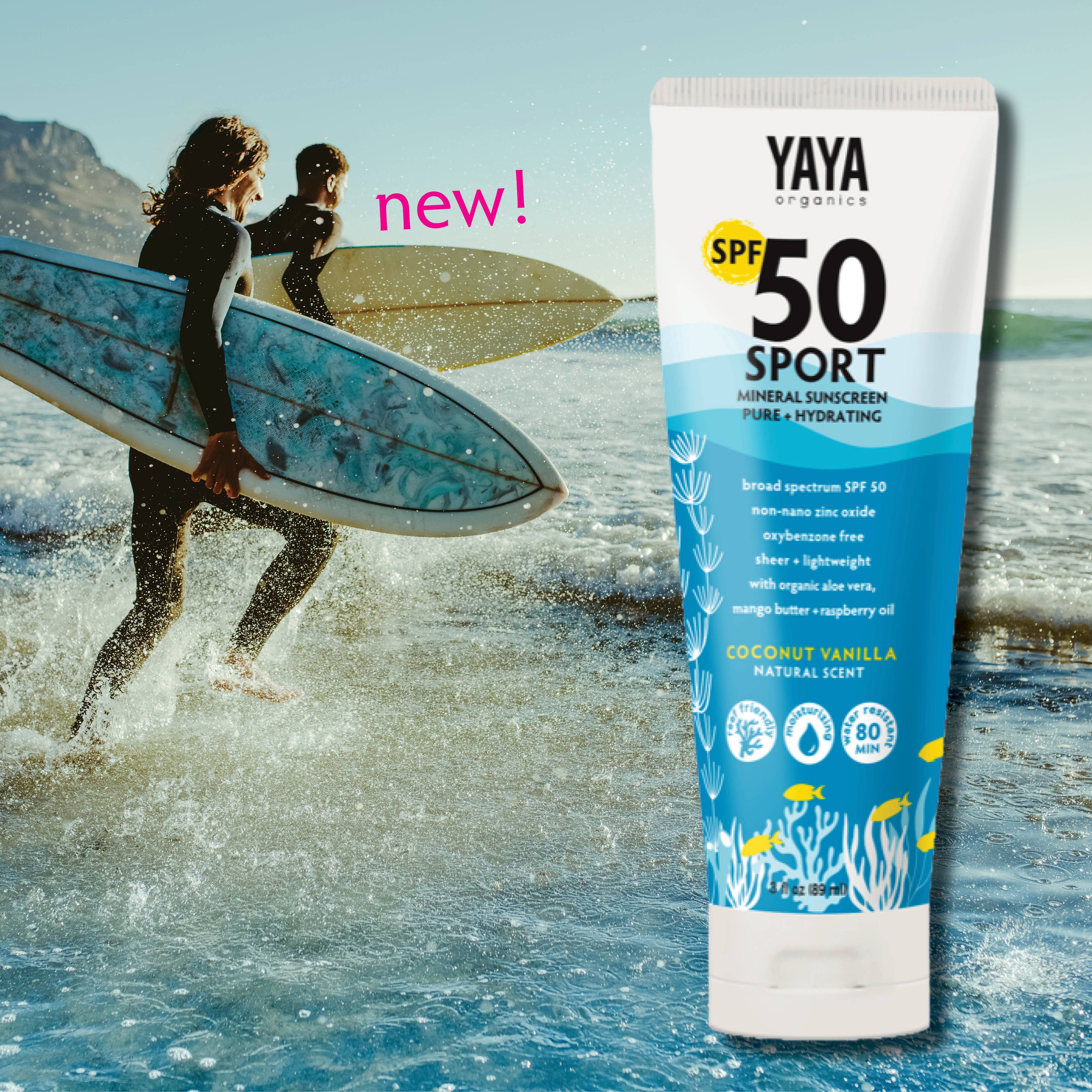 SPORT SPF 50 Pure and Hydrating Mineral Sunscreen