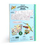 Load image into Gallery viewer, Bugs, Birds &amp; Butterflies Fold-Out Coloring Book
