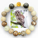 Load image into Gallery viewer, Barred Owl Bracelet
