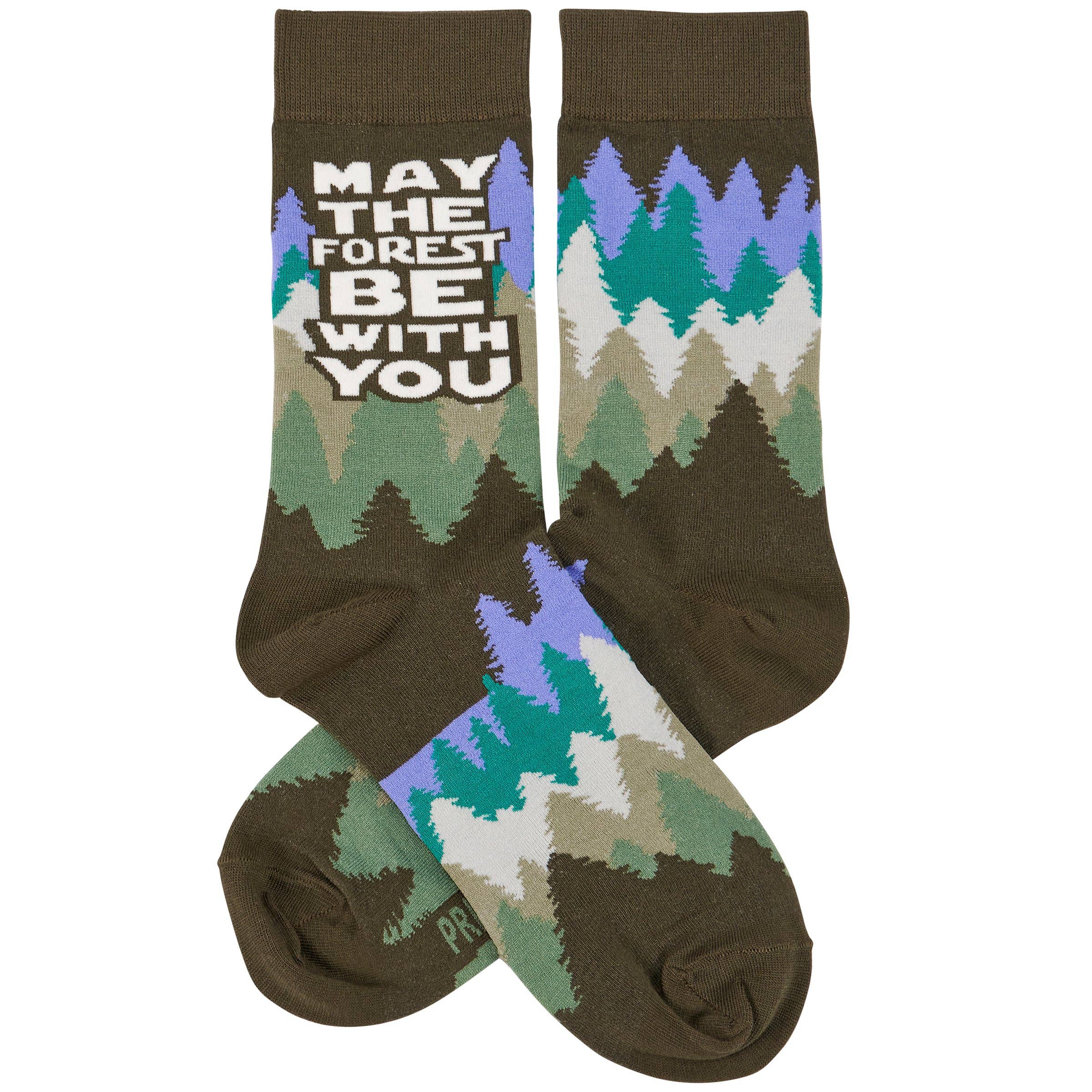 May The Forest Be With You Socks