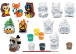Load image into Gallery viewer, Woodland Explorers - Plaster Figurine Paint Set
