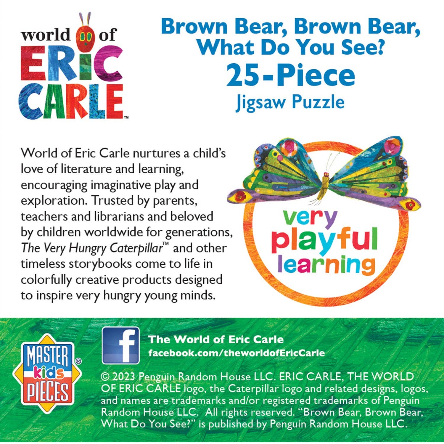 World of Eric Carle - Brown Bear 25 Piece Puzzle