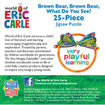 Load image into Gallery viewer, World of Eric Carle - Brown Bear 25 Piece Puzzle
