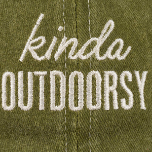 Kinda Outdoorsy Baseball Cap