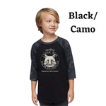 Load image into Gallery viewer, Youth 3/4 Sleeve Cedar Run T-Shirts
