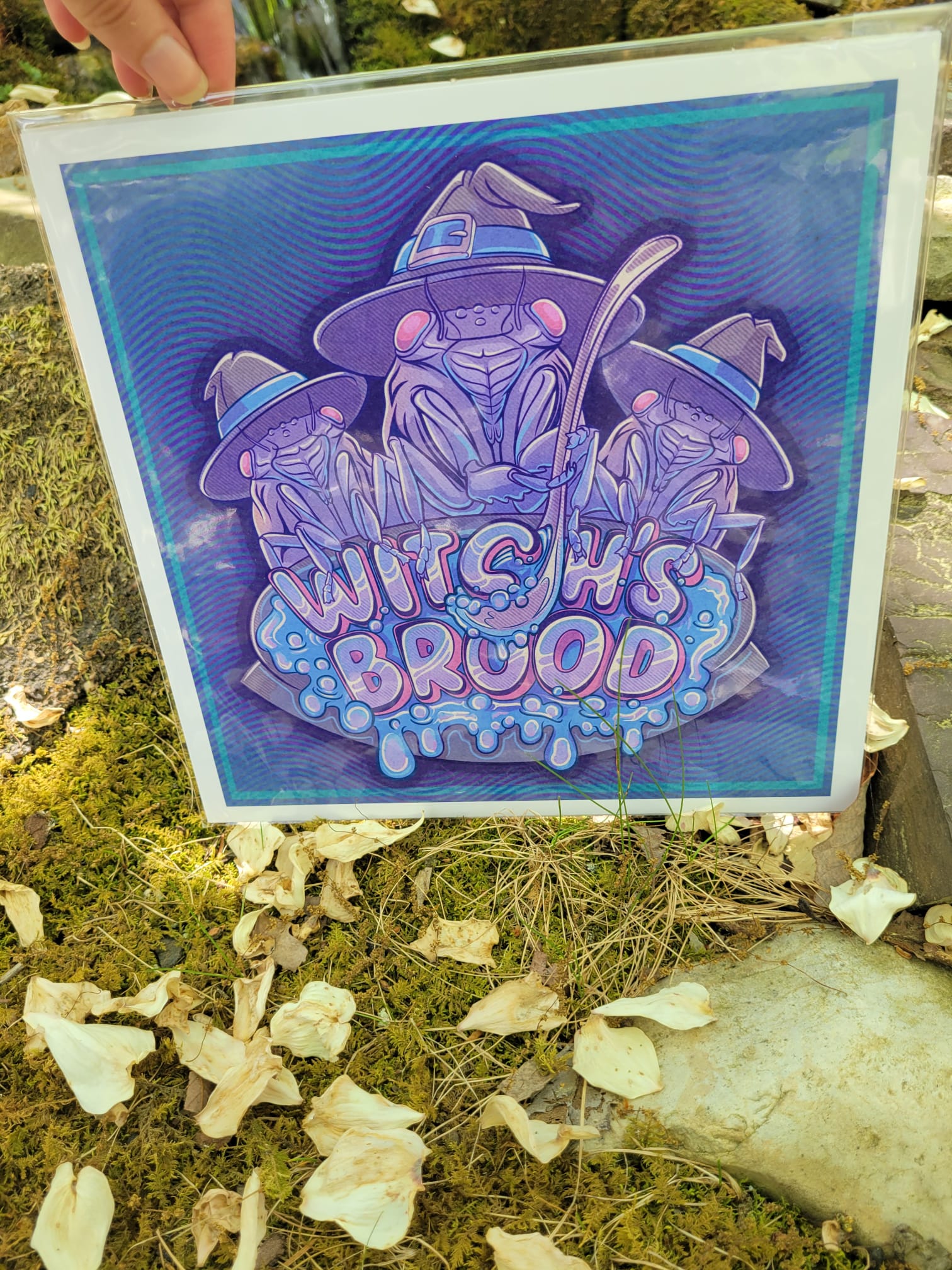 Witch's Brood Cicada Art Print