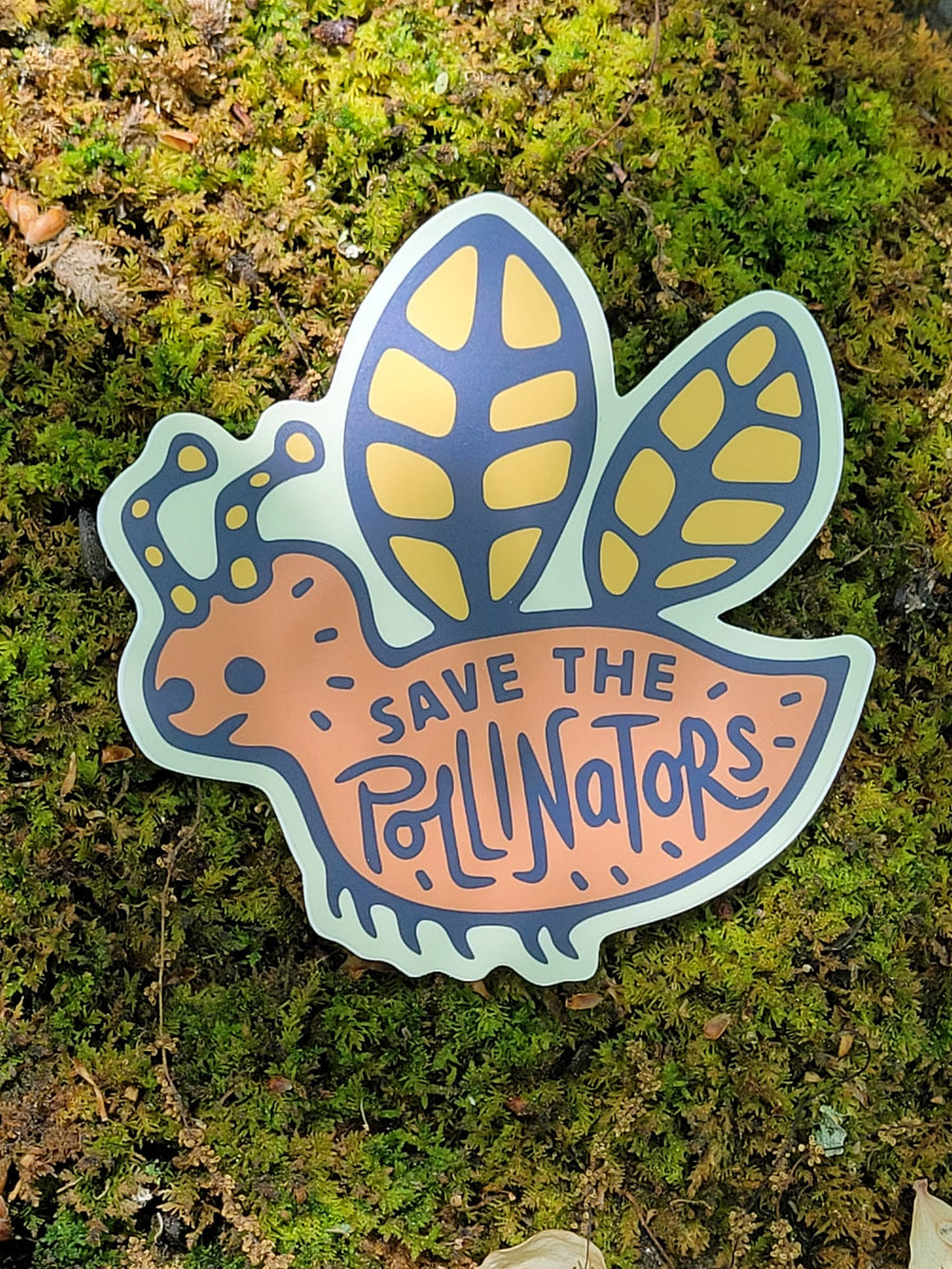 Save the Pollinators Sticker β Woodford Cedar Run Wildlife Refuge