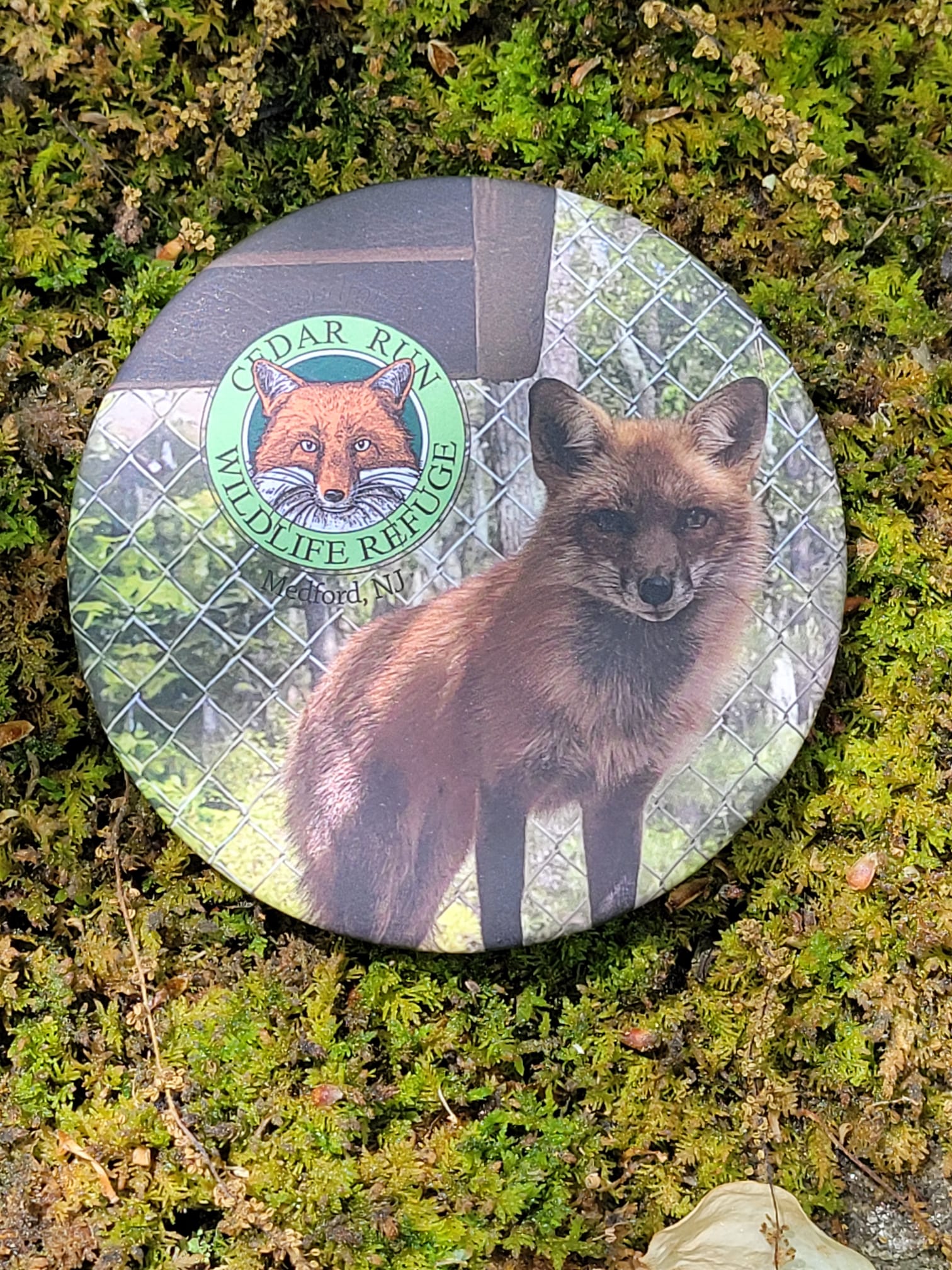Cedar Run Ember Round Magnet