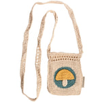 Load image into Gallery viewer, Crochet Mushroom Crossbody Bag
