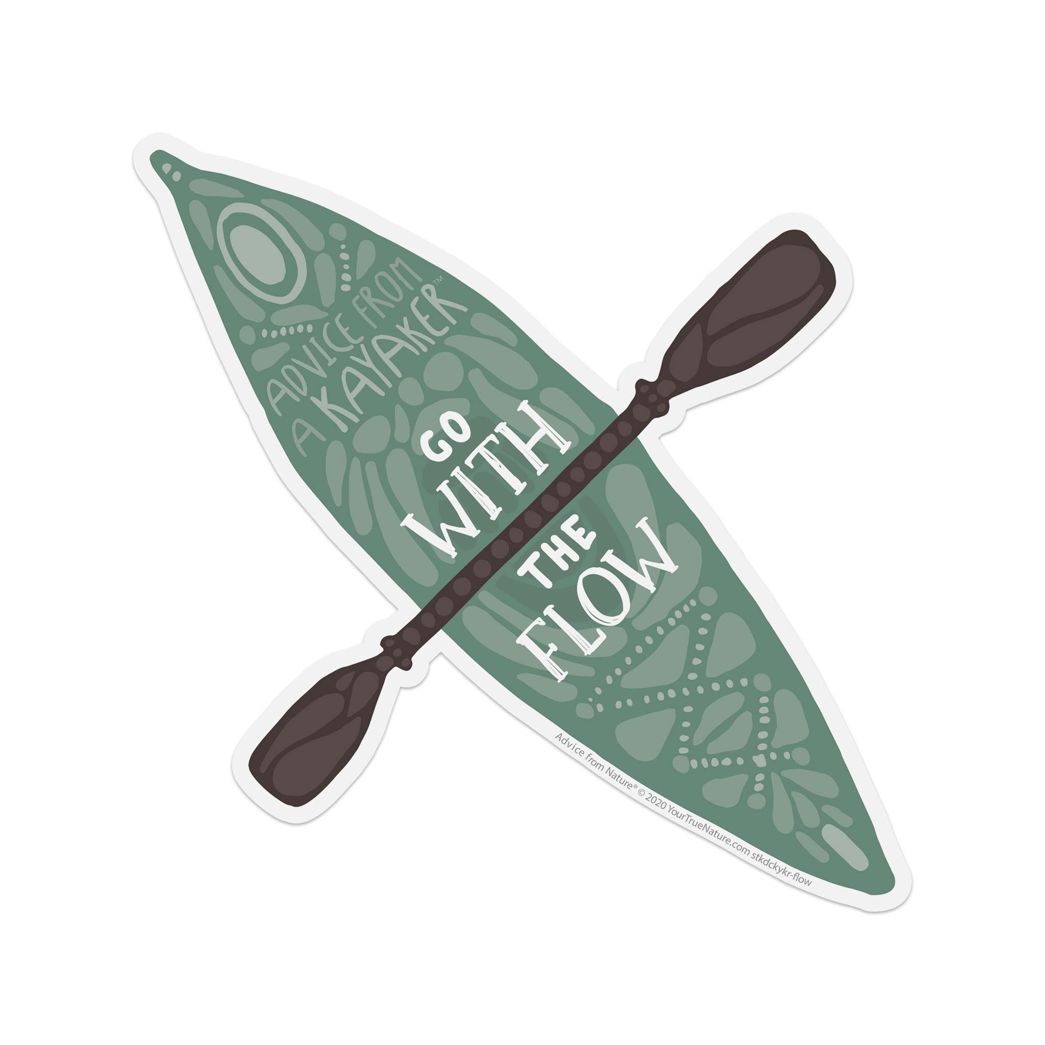 Go with the Flow sticker