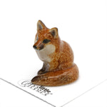 Load image into Gallery viewer, Red Fox Porcelain Miniature
