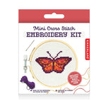 Load image into Gallery viewer, Mini Cross Stitch Embroidery Kit - Butterfly
