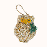 Load image into Gallery viewer, Owl Birdseed Ornament - 3 Pack
