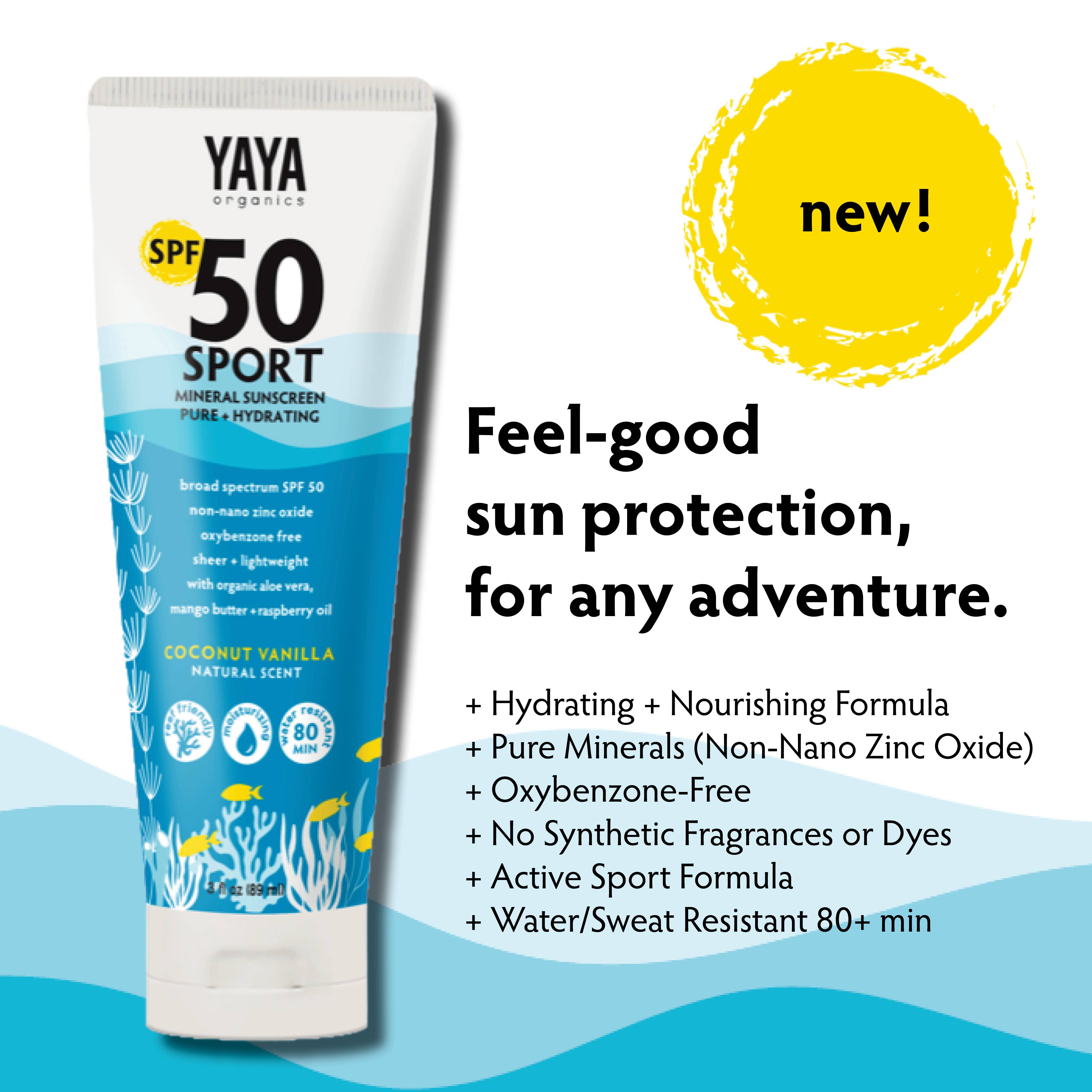 SPORT SPF 50 Pure and Hydrating Mineral Sunscreen