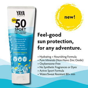 SPORT SPF 50 Pure and Hydrating Mineral Sunscreen