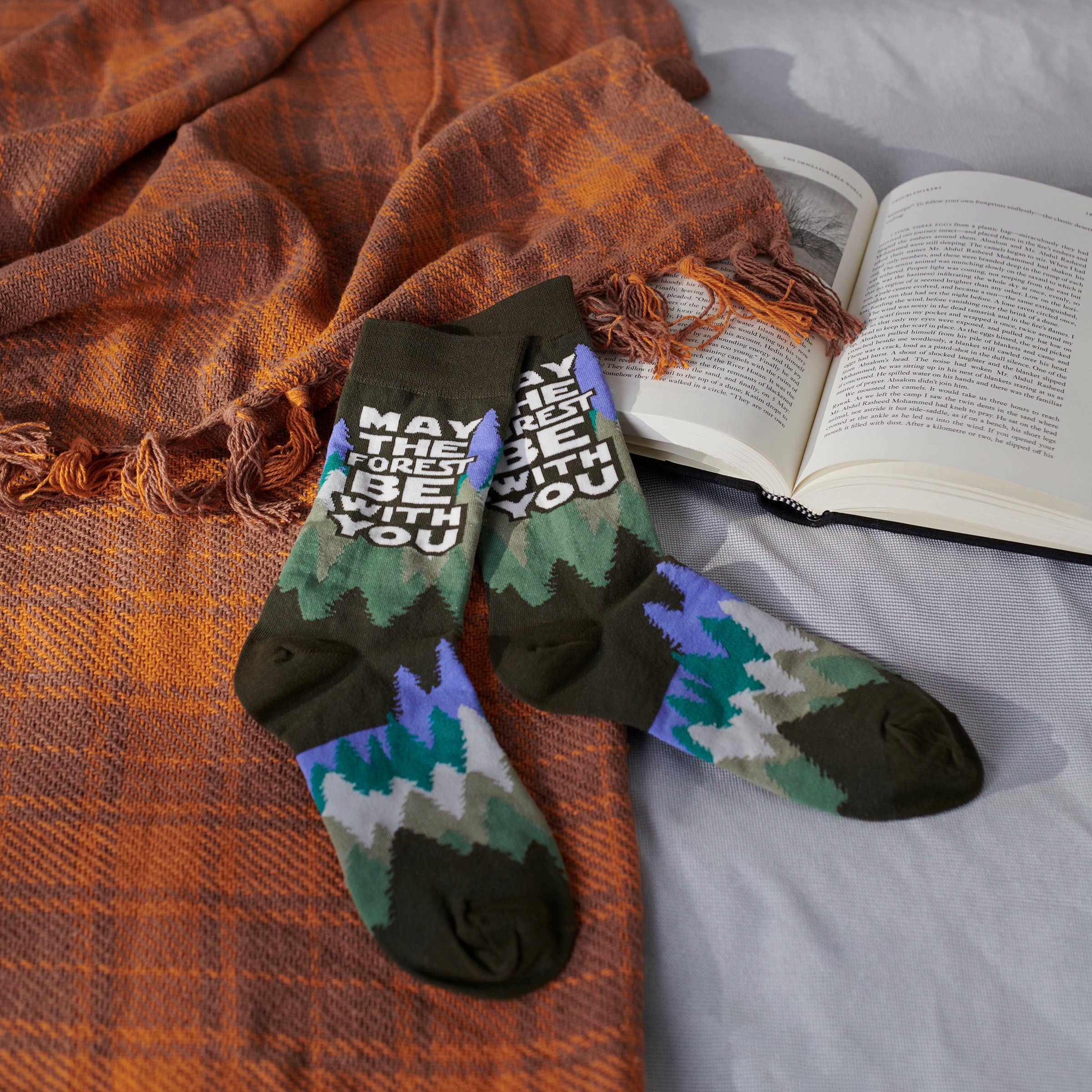 May The Forest Be With You Socks