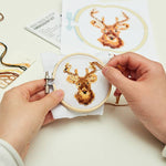 Load image into Gallery viewer, Mini Cross Stitch Kit - Deer
