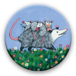 Load image into Gallery viewer, Spring Opossum Magnet
