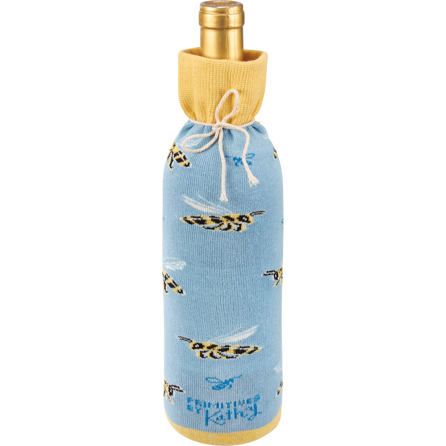 Let's Get Buzzed Bottle Sock