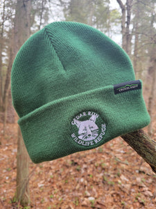 Beanie Hat with Embroidered Cedar Run Logo