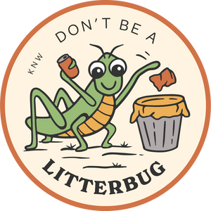 Litterbug Sticker