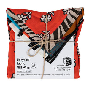 Upcycled Gift Wrap Set