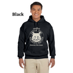 Load image into Gallery viewer, Adult Pullover Hooded Sweatshirt with Cream Logo
